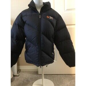Nikko Outdoor Women Black Canadian Down Puffer Coat Medium Fit EUC